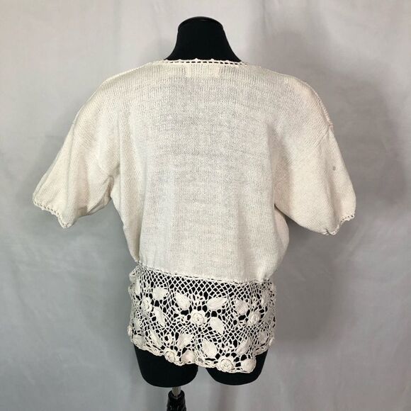 Vintage Shenanigans Cottage Core Knit Sweater - Women’s L - Picture 2 of 7